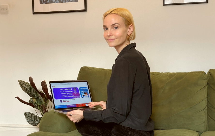Joanna Vanderham joins SHARE medical research project